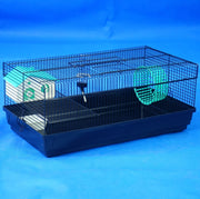 Mouse Cage EXTRA LONG 3623. Blue Background