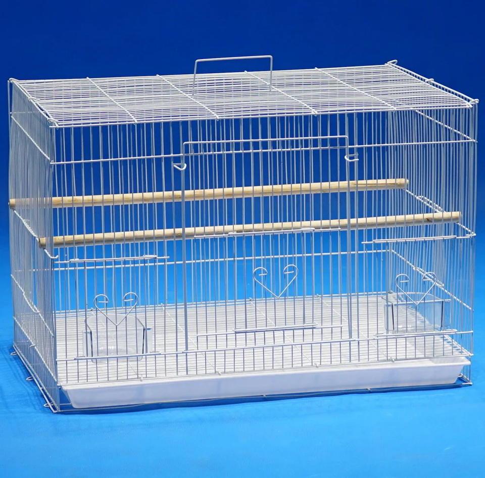 Exercise Bird Cage 60cm Blue 2426 - EP Distributors Pty Ltd - Large Exercise Bird Cage For Blue-Throated Macaws