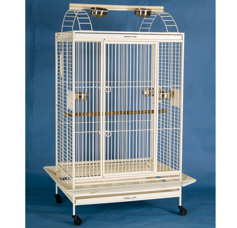 Large Bird Cage with Parrot Play Pen 36