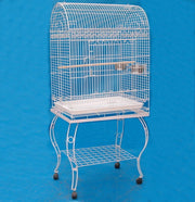 Arch Top Bird Cage 20"x 20" with Stand (White) 0104