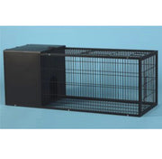 Metal Rabbit Hutch Cage 47.5 Inch (121cm) Black 3007