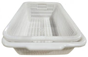 Wood Litter Compatible Heavy Duty Litter Trays - LARGE