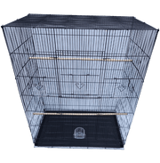 Double Height Exercise Bird Cage Black 2483