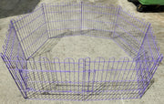 Puppy Playpens (Rabbit Pens) Purple front view