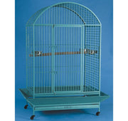 Arch Top Large Bird Cage 40"x30"x65" Green 0852