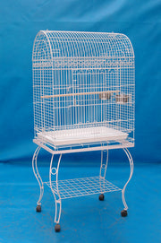 Arch Top Bird Cage 20"x20" with Stand (Chrome) 0101